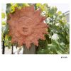 terracotta sun ornament