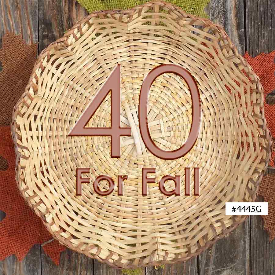 40 for fall social media