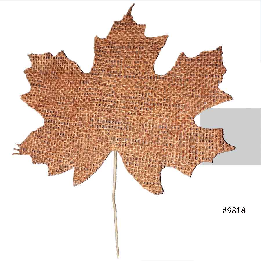 brown jute leaf